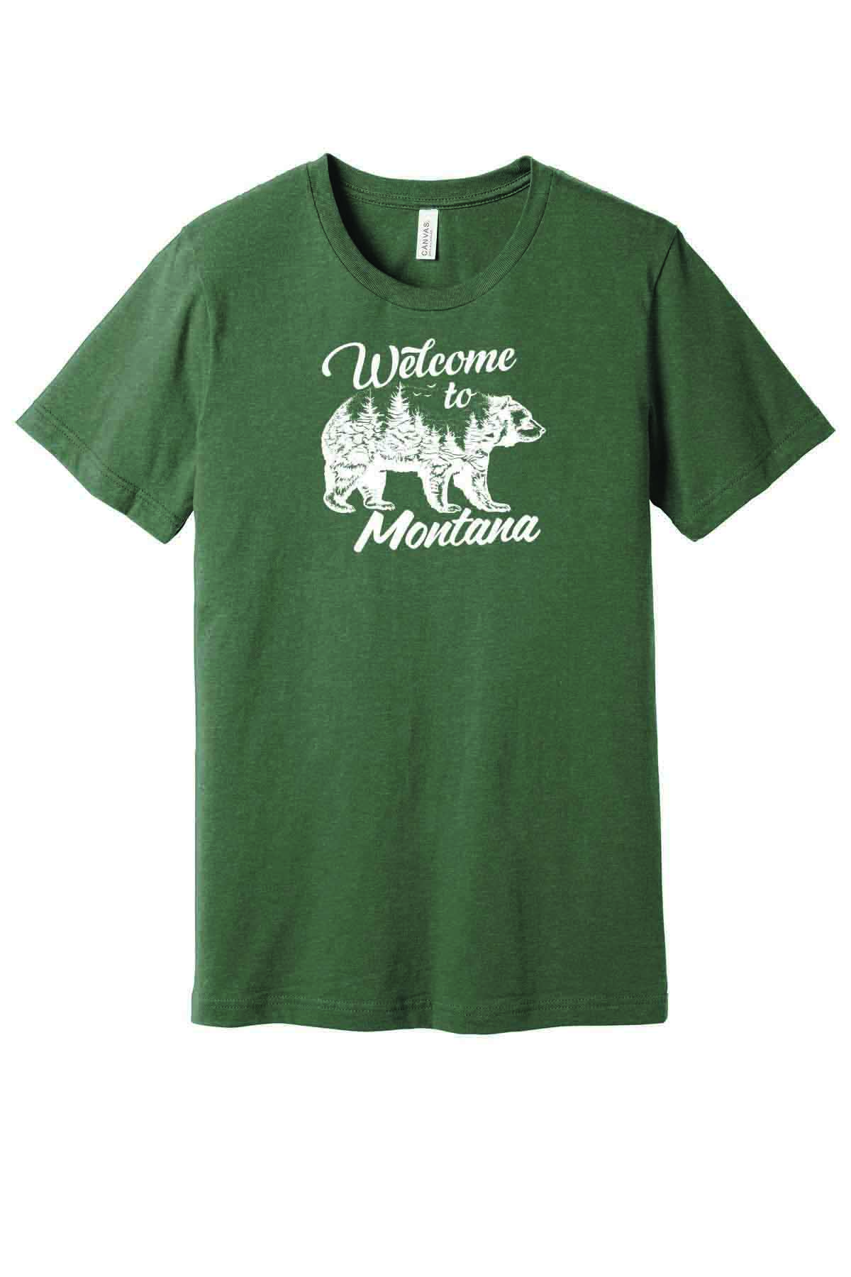 Featured image for “Tourist Tee Welcome to MT Bear (Multiple Colors)”